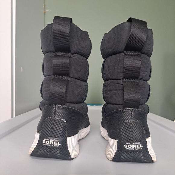 Sorel Out And About Puffy Mid Boot Black 8 - Picture 5 of 7